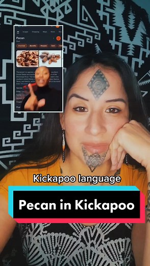 #duet with @76tarabytes Thank you for sharing your language. #kickapoo #nativeamericanheritagemonth #nativefamily #nativetiktok #language #indigenous #learnontiktok #pecan