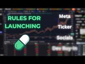 How to LAUNCH on PUMP.FUN (4 KEY RULES)