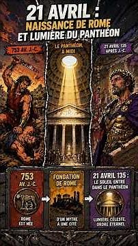 21 avril : Le jour où Rome fut fondée… Hadrien fit entrer le soleil ...
