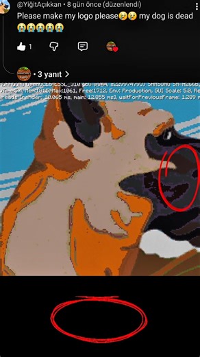 I'm making pixel art in Minecraft for my follower's request.