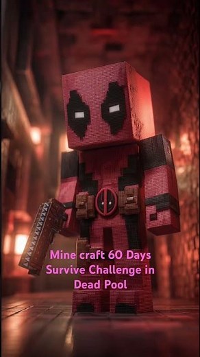 I Survived 60 Days in Minecraft Dead Pool 💀🔥#minecraft #minecraftshorts