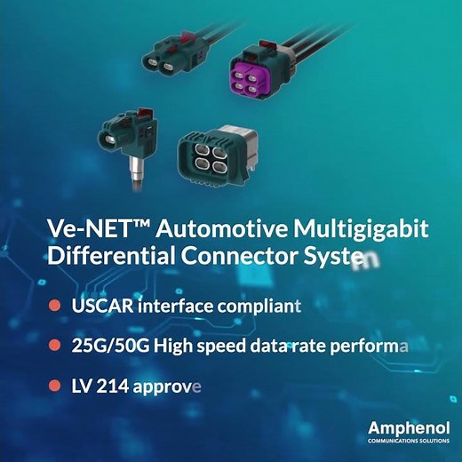 Amphenol Advantage – Automotive Ethernet