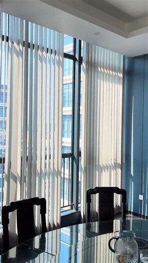 Motorized Vertical Blinds #verticalblinds #blinds #shades #motorizedblinds