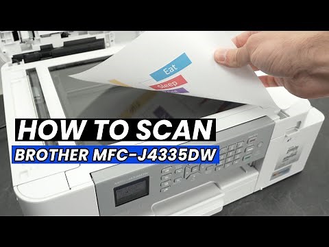 How to Use the Scanner Of Your Brother MFC-J4335DW