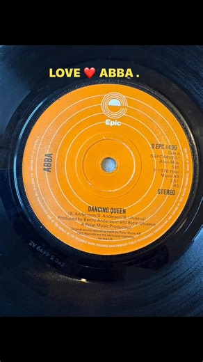 15K views · 917 reactions | Sharing vinyl 45’s from my personal record collection- ABBA / Dancing Queen From 1976 . | Freddie Whalley | Facebook