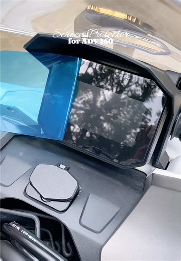 Maintain a Clear Motorcycle Screen with Protective Accessories