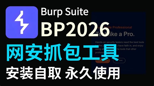 【这绝对是BP最全教程】Burpsuite零基础到实战抓包教程（2026新手入门实用版）