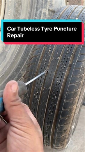 Quick Tubeless Tyre Puncture Repair Guide