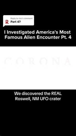 Replying to @rizz The Final Part #youtube #aliens #roswell #investigation