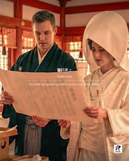 At the heart of a Japanese Shinto wedding is the concept of "Harmony" (Wa). ⛩️✨