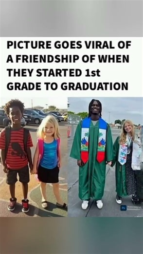 Friends from 1st grade to graduation go viral 🎓❤️ #Friendship #Throwback #Graduation #Viral#Memories