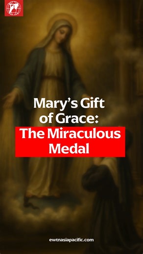 Today we honor Saint Catherine Labouré, the humble Daughter of Charity chosen by Our Lady to bring the Miraculous Medal to the world. Through her, Mary opened a fountain of grace for every soul who asks with faith. May this reel remind us of Our Lady’s words: “Great graces will be given to those who trust in me.” If this touched your heart, share it so others may discover Mary’s promise of grace and protection. O Mary, conceived without sin, pray for us. 💙✨ #EWTN #Livetruthlivecatholic | EWTN A
