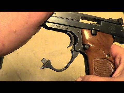 Smith & Wesson Model 41 Take Down For Cleaning