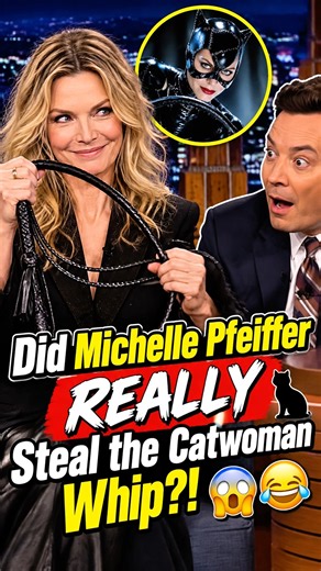 Did Michelle Pfeiffer REALLY Steal the Catwoman Whip?! 😳😂