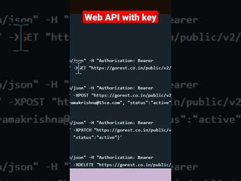 Web API with Key in powerbishorts by taik18