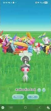 White Pikmin getting a Tool Decor (Pikmin Bloom) #shorts #pikmin #pikminbloom