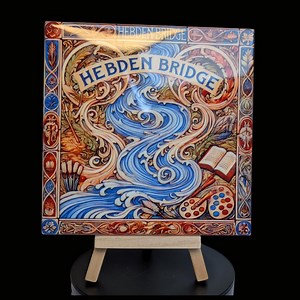 Hebden Bridge Ceramic Tile - Etsy UK