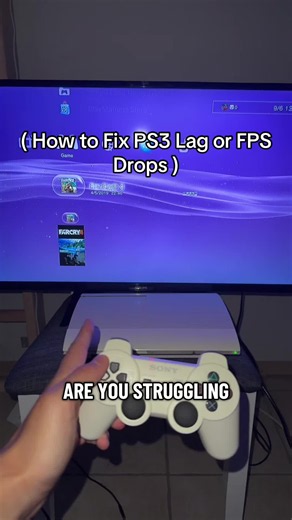 This will Help Fixing your Lag and Framedrops on your ps3! 🎮 #PS3 #Playstation3 #ps5 #gaming #console