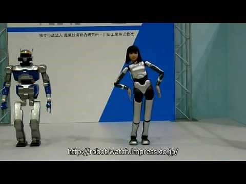 HRP-4C & HRP-2 Promet (short demo)