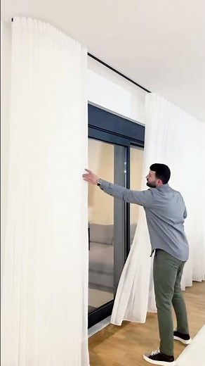 How to Get Luxurious Wave Curtains Easily | Snake Track Curtain System #homedecor #hugmoom #home