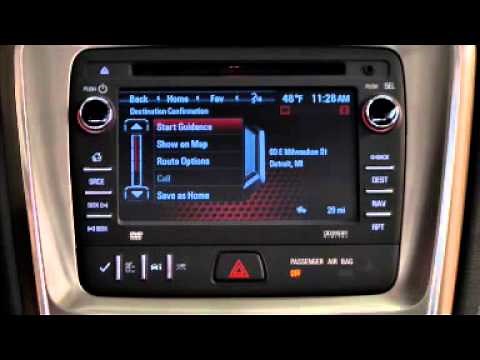 Buick Enclave - Navigation POI and Saved Destinations