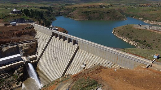 Landlocked Lesotho Builds Landmark Dam
