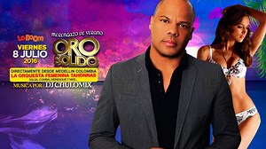 28K views · 236 reactions | Este Viernes 8 de Julio, Merengazo de Verano con El Presidente Del Merengue Raul Acosta y su Oro Solido (Official) cantando todos sus exitos, ademas Desde Colombia La Orquesta Femenina Tahonnas La Mezclas de Dj Shulo Mix Las DAMAS son GRATIS TODA LA NOCHE solamente envia un texto al 313131 con el mensaje FRIDAYS o llama a nuestras oficinas y te anotas en la Lista de Invitados al 718-204-2069 | La Boom | Facebook