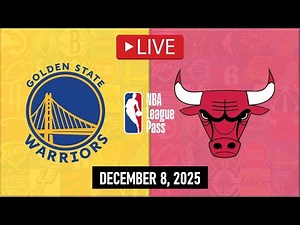LIVE! Golden State Warriors vs Chicago Bulls LIVE Full Game | December 8, 2025 | NBA LIVE
