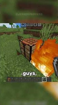 Crafting Table Kebal Api?🔥