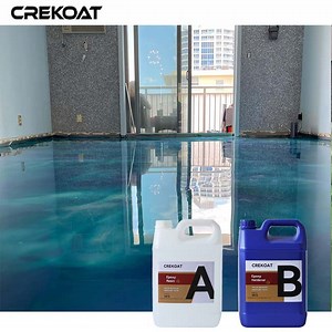 [Hot Item] Long Lasting Blue Metallic Epoxy Floor Coating for Tile and Wood Floors