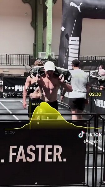 My race Hyrox Grand palais 🗼 Data analysis @roxfit.app 📊 Work to goal !! 🦾 @Nicolas Deppe #hyrox #data #grandpalais #hyroxfrance