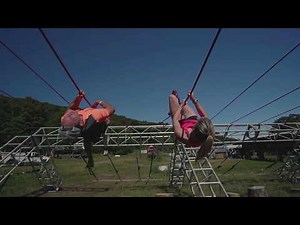 Take On The Upside Down Obstacle | Tyrolean Traverse Tutorial
