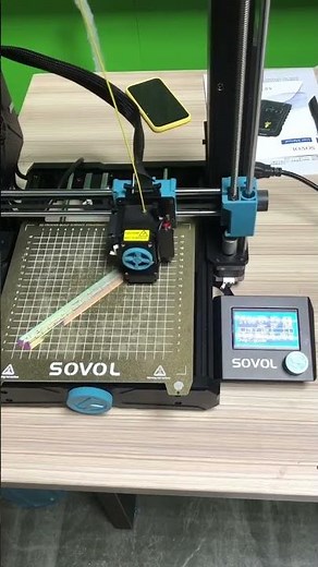 SOVOL SV06 Klipper Screen Install and Demonstration. #3dprinting #sovol #klipper