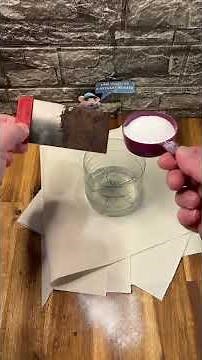 Save if you like this tip on how to remove rust easily and quickly 👍 👍