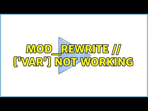 Mod_rewrite // $_GET['var'] not working