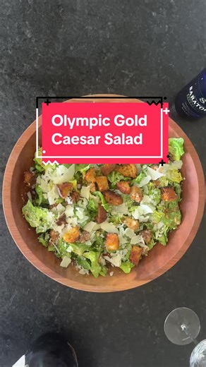 Olympic Gold Caesar Salad Recipe for Champions