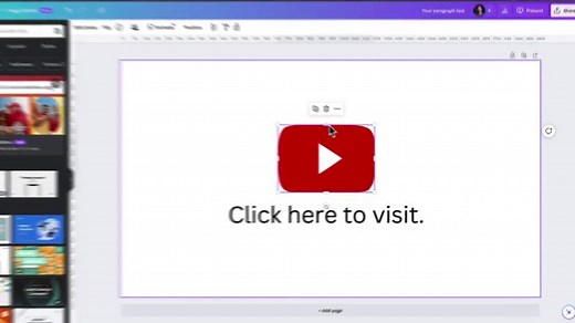 How to Add a Link in Canva