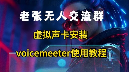 voicemeeter Banana界面详细说明虚拟声卡安装 使用教程，voicemeeter使用教程在直播软件中怎么调