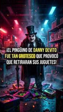 El Pingüino de Danny DeVito fue tan grotesco #batman #pinguino #dannydevito #celebrity #cine