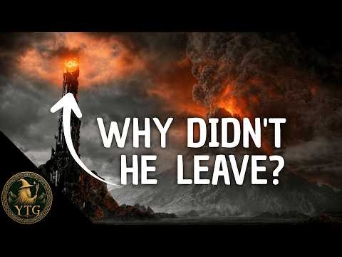 The REAL Reason Sauron Never Left Barad-dûr | The Lord of The Rings
