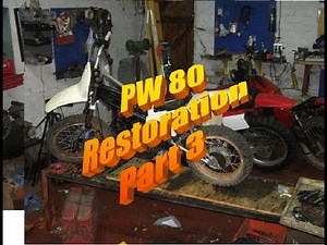 PW 80 restoration part 3/ carburetor installation