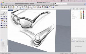 Modeling Sunglasses in Rhino for Mac