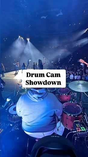 5.1K views · 53 reactions | We thought it would be fun to do a drum cam showdown. Let us know in the comments which one you like best. 1. @insta360 X4 2. @sonyalpha ZV-E1 with @sigmacanada 24-70mm 3. @osmo_global Action 5 Pro 4. @gopro Hero 10 black 5. iPhone 14 Pro 論 @95grvmz  @jonmanna.media #worshipdrummer #HeartBeforeBeat #drumcam #gopro #pov @goodnewstour @maverickcitymusic | Worship Drummer | Facebook