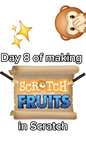 Day 8 Of Making Blox Fruits In Scratch #coding #scratch #roblox