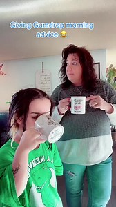 Cheers from the house of Gumdrop 🙌🏼🫶😂#gumdropgoblin #gumdropmom #coffeetime | Lydia Nancy Barnes