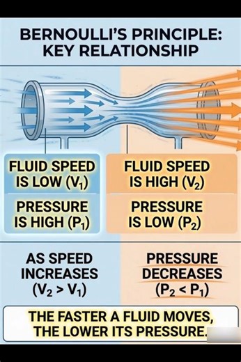 Bernoulli principle in simple language