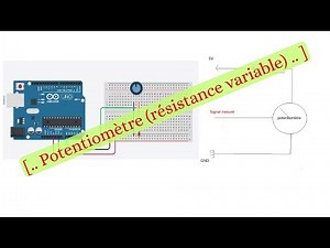 Arduino Episode 14 : Potentiomètre (résistance variable) avec l'Arduino.