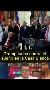 656K views · 9.5K reactions |   El presidente de #EEUU ,Donald Trump, fue captado en imágenes luchando con el sueño en un evento realizado en la Casa Blanca. En redes sociales circulan fotografías y videos que muestran a Trump esforzándose por mantener los ojos abiertos lo cual ocasionó que los usuarios de las redes comenzaron a llamarlo ‘Don el Dormilón’, en referencia a cómo el propio Trump llamaba a su antecesor, Joe Biden. #Noticias | El Mexicano Guerrerense | Facebook