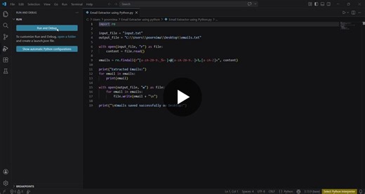 #codealpha #python #automation #learning | Poornima H B