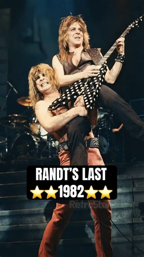 Randy Rhoads' Final Show 🎸 Knoxville 1982 #80srock #ozzyosbourne
